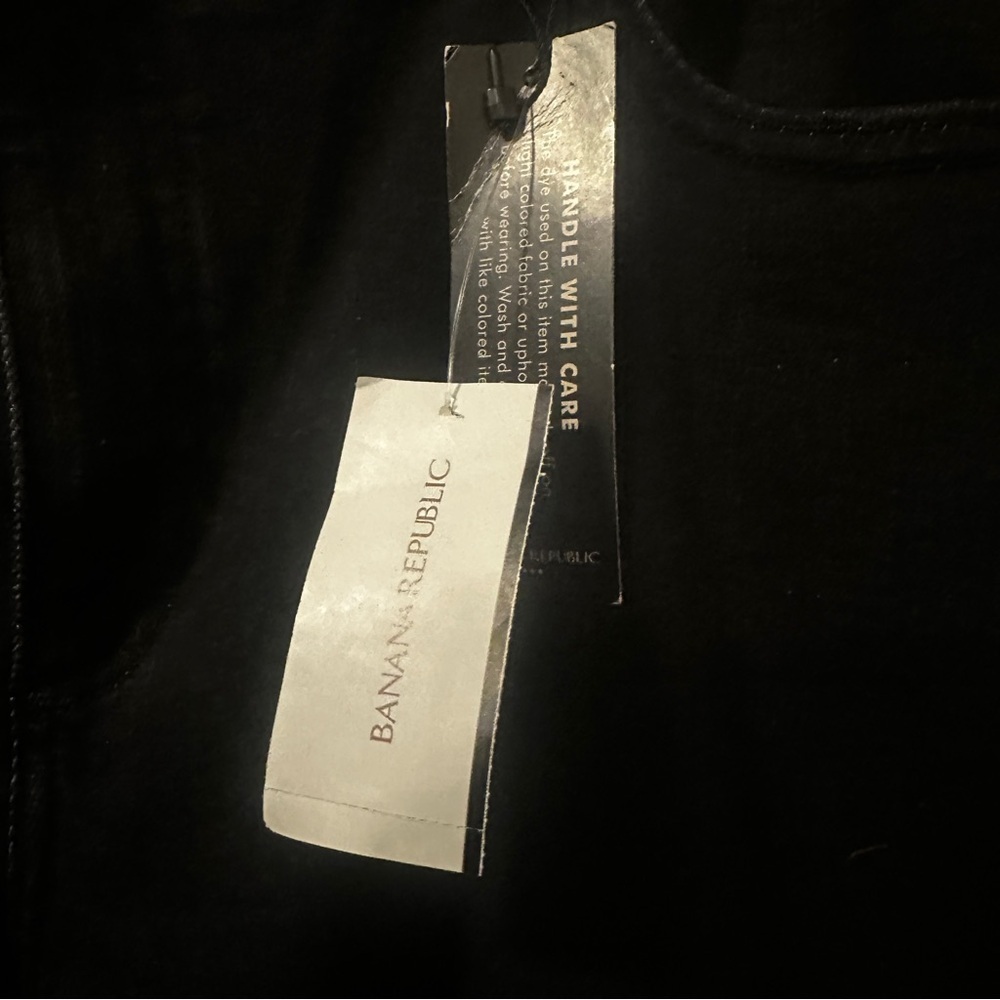 NWT Banana Republic Black Y2K VIBE Bootcut Jeans Size 34 or 18 reg $90 - Picture 7 of 11
